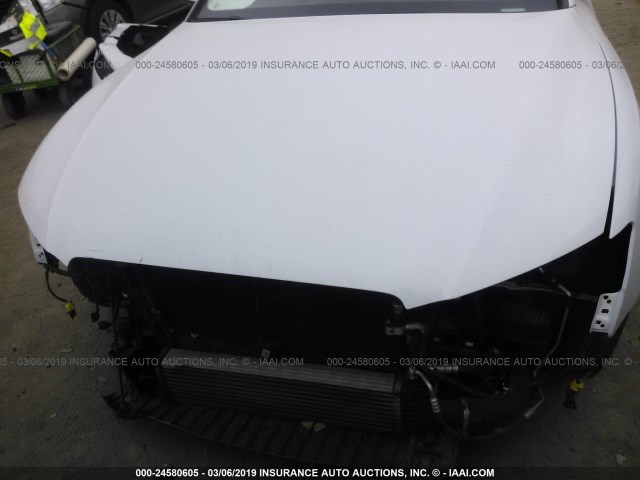 WAUVFAFRXCA044048 - 2012 AUDI A5 PRESTIGE WHITE photo 6