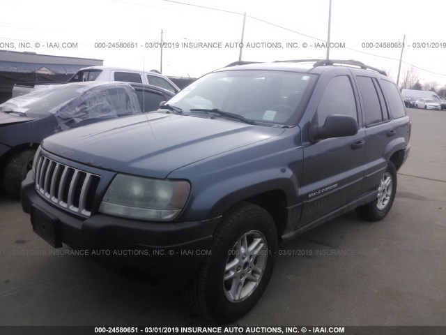 1J4GW48S04C154653 - 2004 JEEP GRAND CHEROKEE LAREDO/COLUMBIA/FREEDOM 蓝色 照片 2