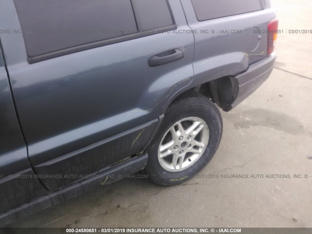 1J4GW48S04C154653 - 2004 JEEP GRAND CHEROKEE LAREDO/COLUMBIA/FREEDOM 蓝色 照片 6