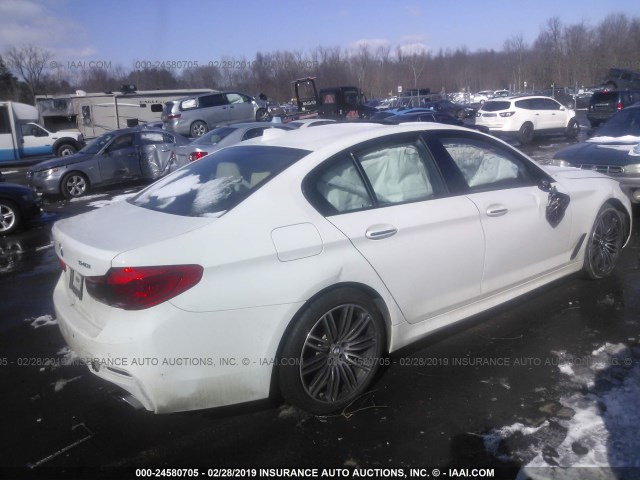 WBAJE7C32HG888111 - 2017 BMW 540 XI WHITE photo 4