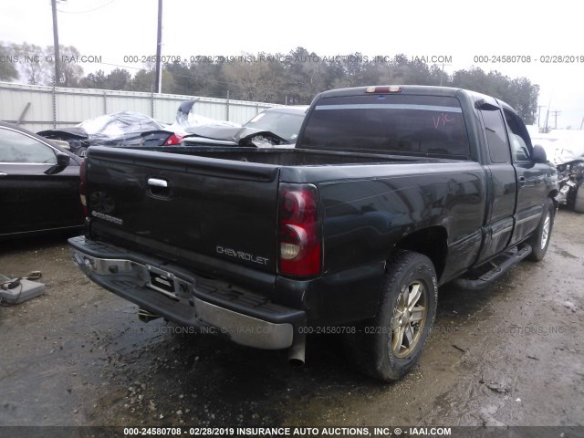 1GCEC19X74Z154273 - 2004 CHEVROLET SILVERADO C1500 GREEN photo 4