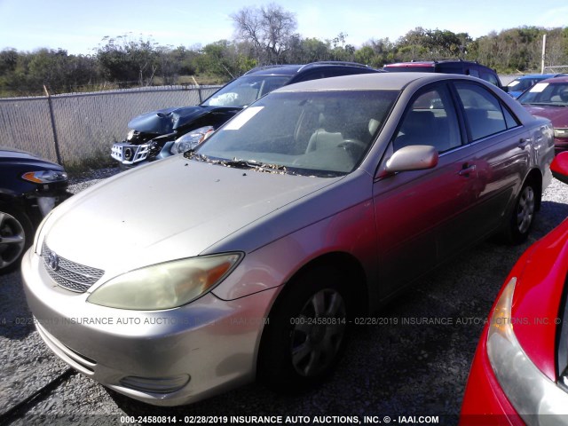 4T1BE32K64U804386 - 2004 TOYOTA CAMRY LE/XLE/SE BROWN photo 2