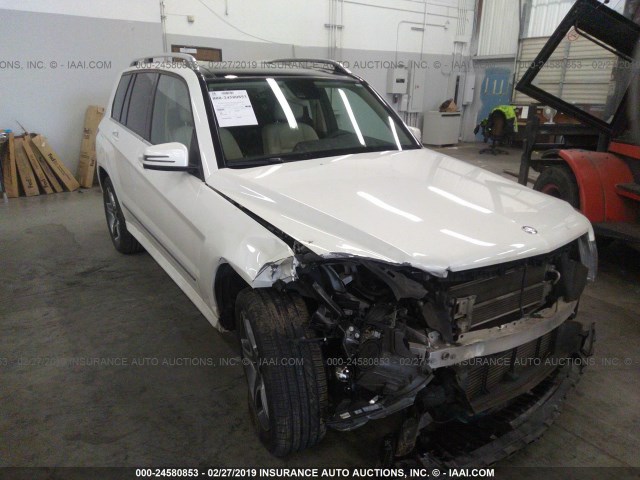 WDCGG0EB7FG418005 - 2015 MERCEDES-BENZ GLK 250 BLUETEC WHITE photo 1