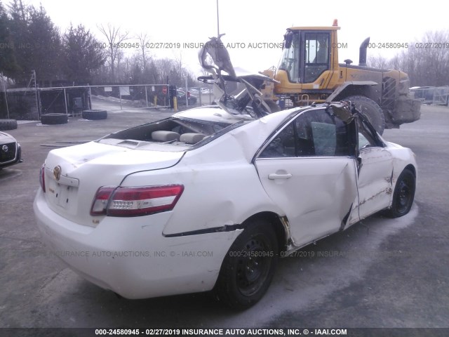 4T1BF3EK5AU543823 - 2010 TOYOTA CAMRY SE/LE/XLE 白色 照片 4