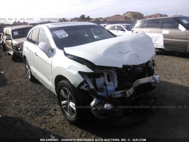 5J8TB3H57EL008824 - 2014 ACURA RDX TECHNOLOGY WHITE photo 1