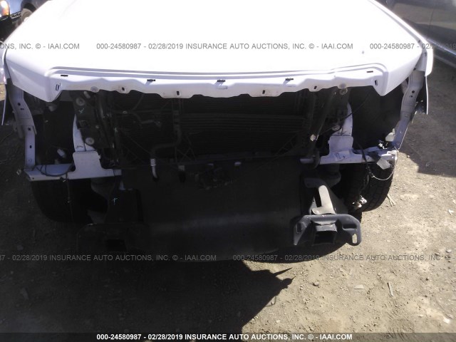 1FTFX1CF0BKD12497 - 2011 FORD F150 SUPER CAB WHITE photo 6