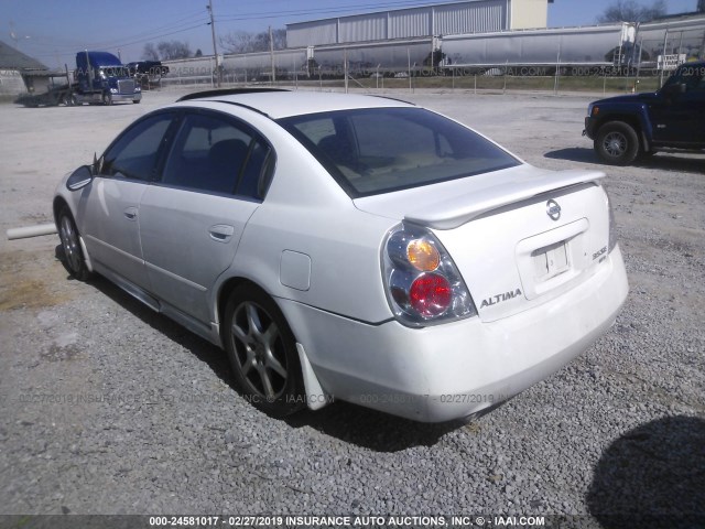 1N4BL11D33C238733 - 2003 NISSAN ALTIMA SE WHITE photo 3