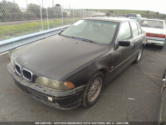 WBADT43412GZ95488 - 2002 BMW 525 I AUTOMATIC BLACK photo 2