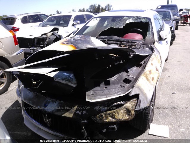 ZAM57RSA5H1224135 - 2017 MASERATI GHIBLI S WHITE photo 6