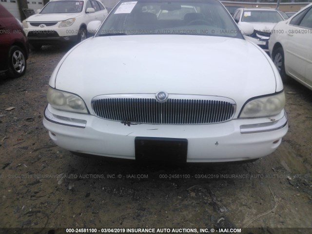 1G4CU5218W4662104 - 1998 BUICK PARK AVENUE ULTRA WHITE photo 6