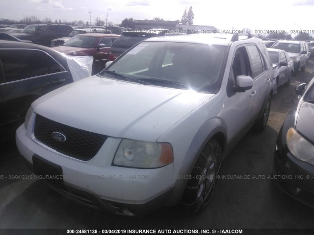 1FMZK02175GA14379 - 2005 FORD FREESTYLE SEL WHITE photo 2