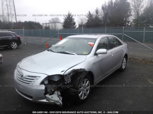 4T1BE46K29U892635 - 2009 TOYOTA CAMRY SE/LE/XLE SILVER photo 2