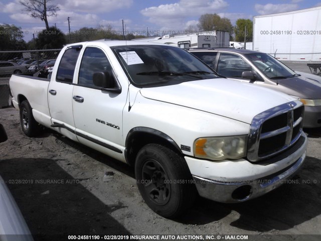 3D7KA28D33G721976 - 2003 DODGE RAM 2500 ST/SLT WHITE photo 1