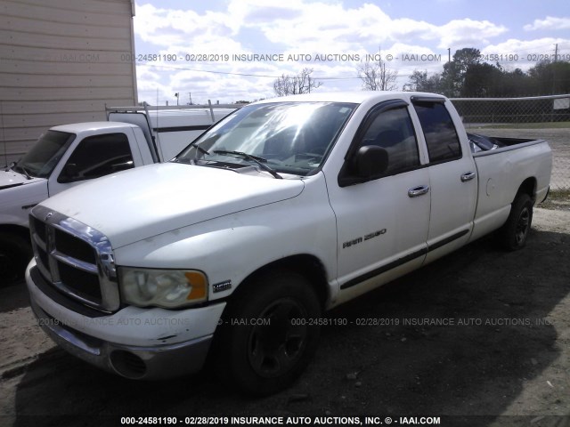 3D7KA28D33G721976 - 2003 DODGE RAM 2500 ST/SLT WHITE photo 2