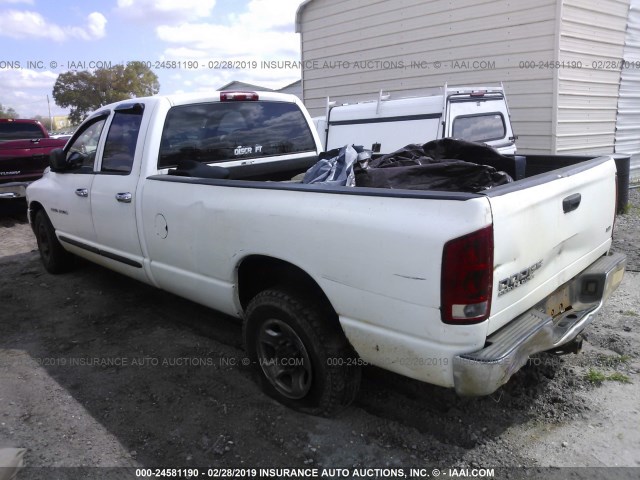 3D7KA28D33G721976 - 2003 DODGE RAM 2500 ST/SLT WHITE photo 3