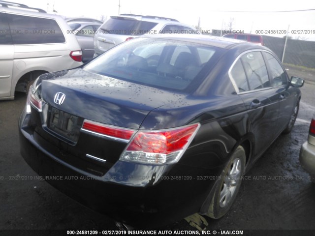 1HGCP2F64CA242631 - 2012 HONDA ACCORD SE 黑色 照片 4