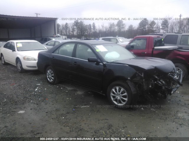 4T1BE30KX3U201149 - 2003 TOYOTA CAMRY LE/XLE/SE BLACK photo 1