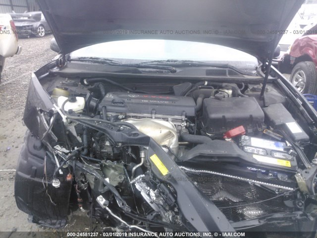 4T1BE30KX3U201149 - 2003 TOYOTA CAMRY LE/XLE/SE BLACK photo 10