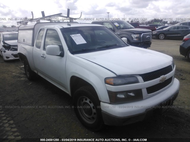 1GCESBFE1B8111272 - 2011 CHEVROLET COLORADO WHITE photo 1