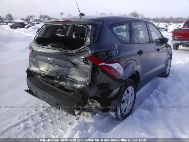 1FMCU0F7XEUA67707 - 2014 FORD ESCAPE S GRAY photo 4