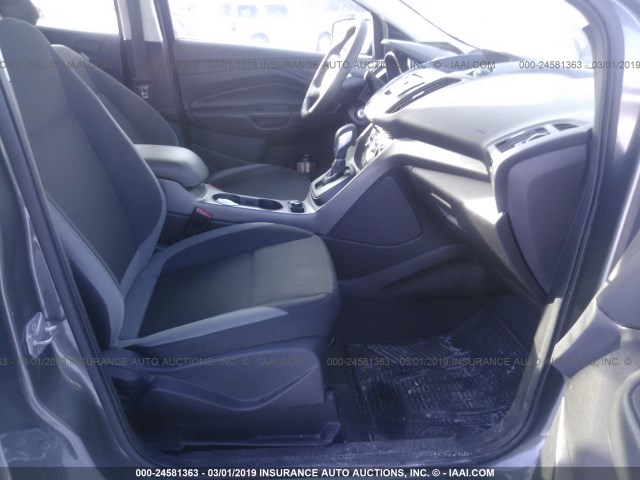 1FMCU0F7XEUA67707 - 2014 FORD ESCAPE S GRAY photo 5