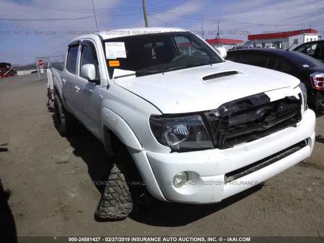 5TELU42N96Z251321 - 2006 TOYOTA TACOMA DOUBLE CAB 白色 照片 1
