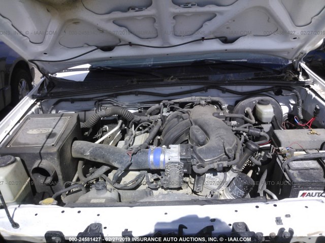 5TELU42N96Z251321 - 2006 TOYOTA TACOMA DOUBLE CAB 白色 照片 10