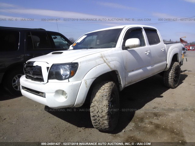 5TELU42N96Z251321 - 2006 TOYOTA TACOMA DOUBLE CAB 白色 照片 2