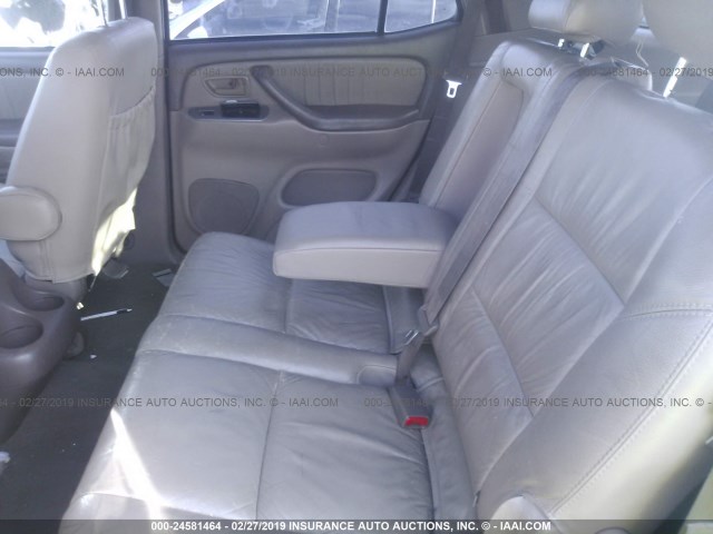 5TDZT38A51S049822 - 2001 TOYOTA SEQUOIA LIMITED GREEN photo 8