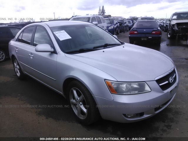 5NPEU46C98H306096 - 2008 HYUNDAI SONATA SE/LIMITED SILVER photo 1