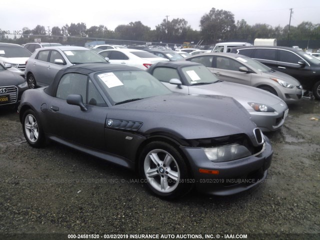 4USCH9349YLG03383 - 2000 BMW Z3 2.3 GRAY photo 1