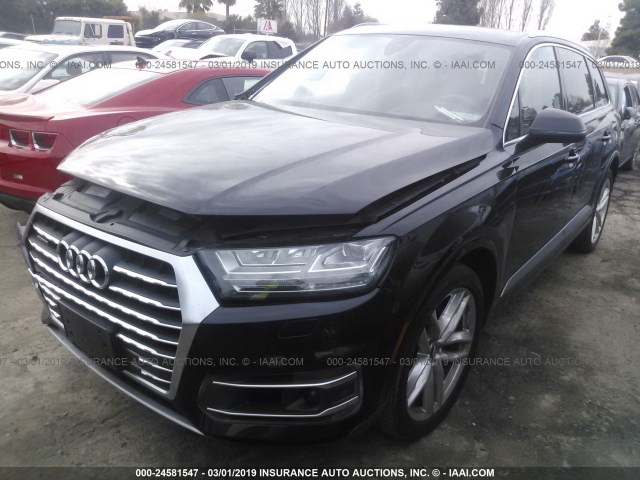 WA1VAAF75JD011478 - 2018 AUDI Q7 PRESTIGE BLACK photo 2