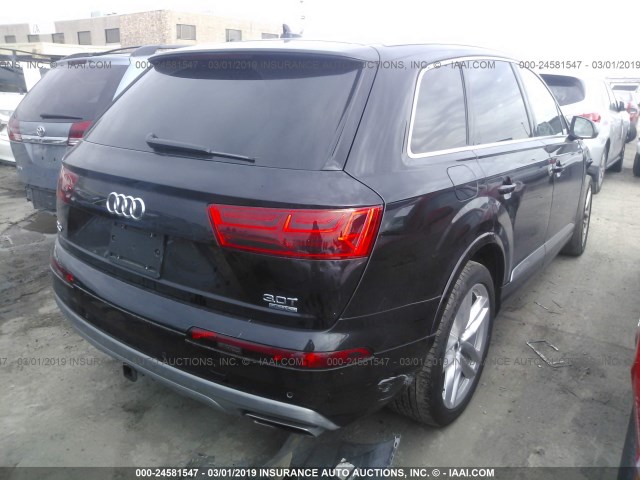 WA1VAAF75JD011478 - 2018 AUDI Q7 PRESTIGE BLACK photo 4