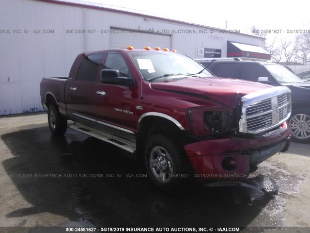 3D7KS29D96G211860 - 2006 DODGE RAM 2500 RED photo 1