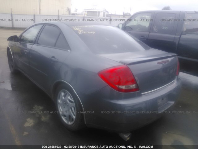 1G2ZG57B284201804 - 2008 PONTIAC G6 SE GRAY photo 3