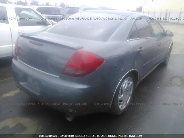 1G2ZG57B284201804 - 2008 PONTIAC G6 SE GRAY photo 4