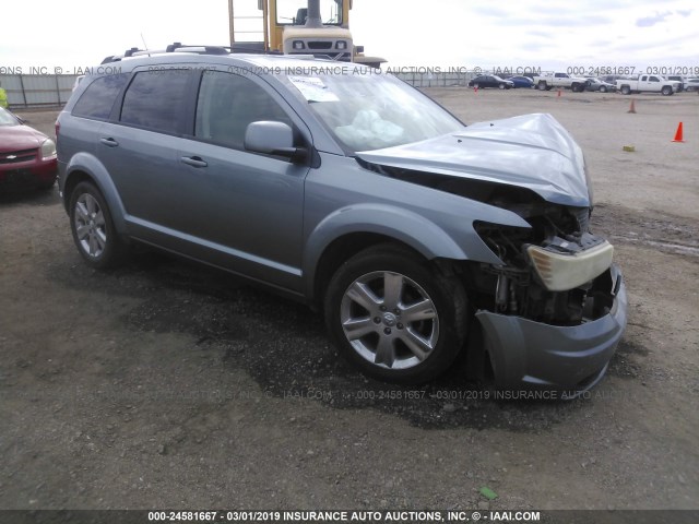 3D4PG5FV8AT216325 - 2010 DODGE JOURNEY SXT SILVER photo 1