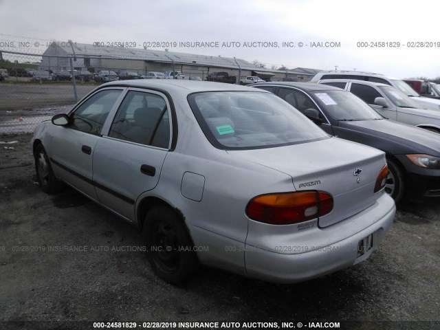 1Y1SK52812Z418290 - 2002 CHEVROLET GEO PRIZM LSI SILVER photo 3