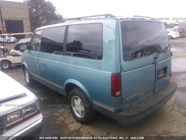 1GKDM19W6SB555159 - 1995 GMC SAFARI XT GREEN photo 3