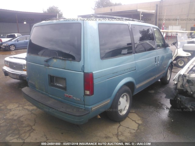 1GKDM19W6SB555159 - 1995 GMC SAFARI XT GREEN photo 4