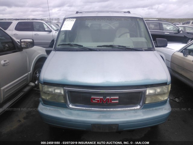 1GKDM19W6SB555159 - 1995 GMC SAFARI XT GREEN photo 6