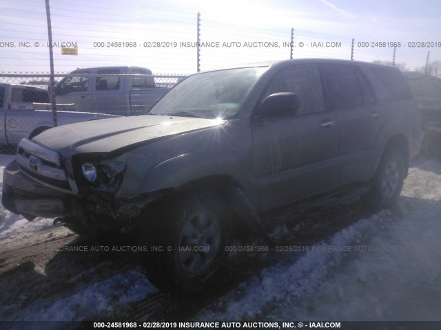 JTEBU14R29K035664 - 2009 TOYOTA 4RUNNER SR5/SPORT TAN photo 2