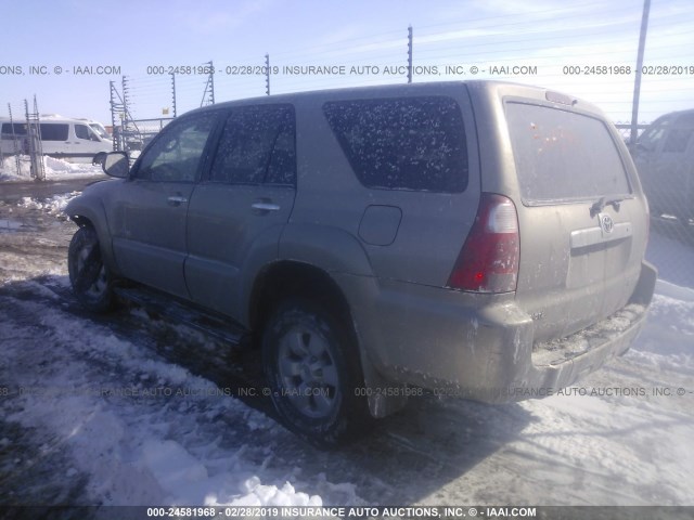 JTEBU14R29K035664 - 2009 TOYOTA 4RUNNER SR5/SPORT TAN photo 3