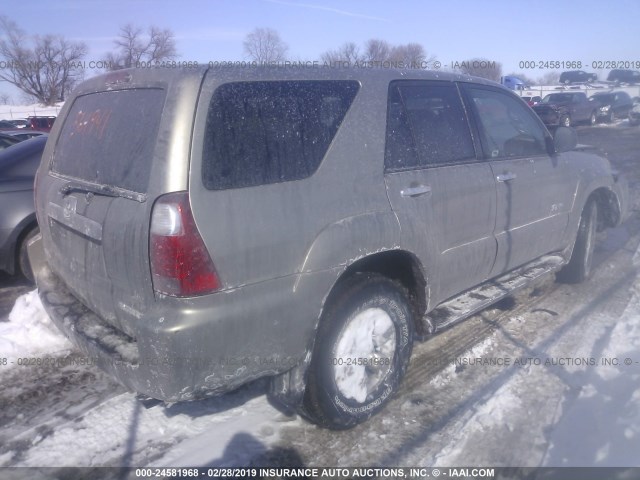 JTEBU14R29K035664 - 2009 TOYOTA 4RUNNER SR5/SPORT TAN photo 4