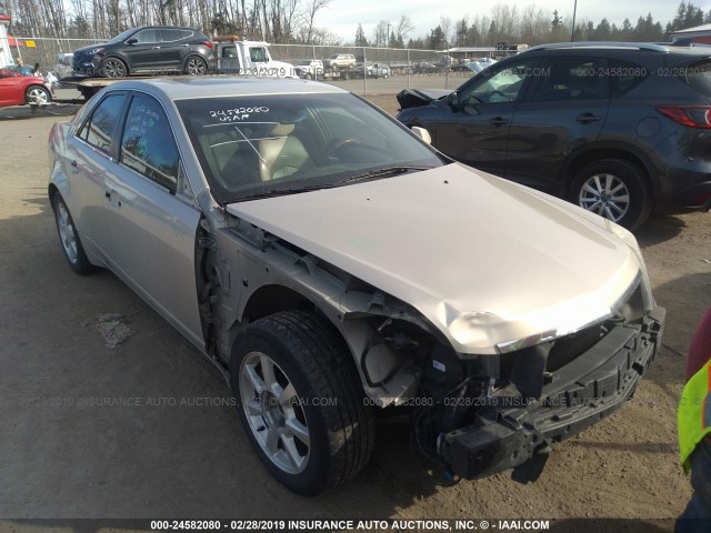 1G6DV57V380131553 - 2008 CADILLAC CTS HI FEATURE V6 TAN photo 1