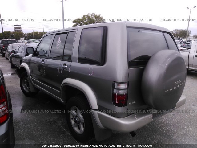 JACDS58X917J08554 - 2001 ISUZU TROOPER S/LS/LIMITED 棕色 照片 3