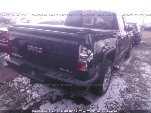 3GTU2WEC3EG440072 - 2014 GMC SIERRA K1500 DENALI BLACK photo 4