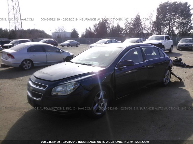 1G1ZH57B294147228 - 2009 CHEVROLET MALIBU 1LT 蓝色 照片 2
