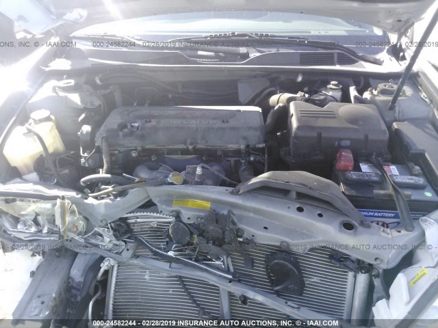 4T1BE32K05U604833 - 2005 TOYOTA CAMRY LE/XLE/SE GRAY photo 10