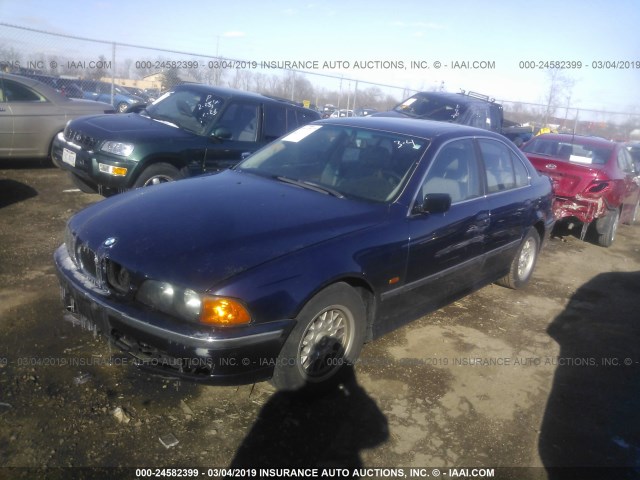 WBADD6324WGT95867 - 1998 BMW 528 I AUTOMATIC BLUE photo 2